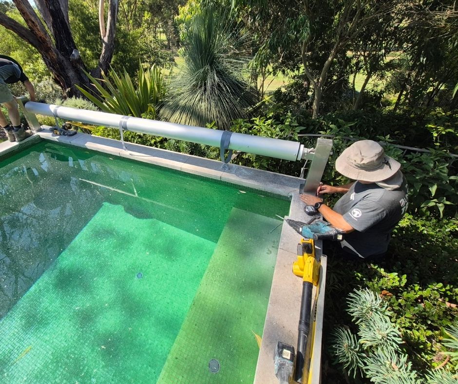 Hard Cover being Installed