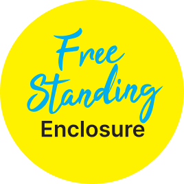 Free Standing Enclosure