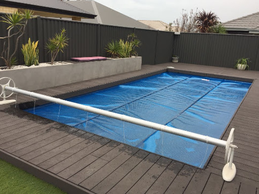  A UTC75 from our cost-effective range installed on a stunning decked pool. 