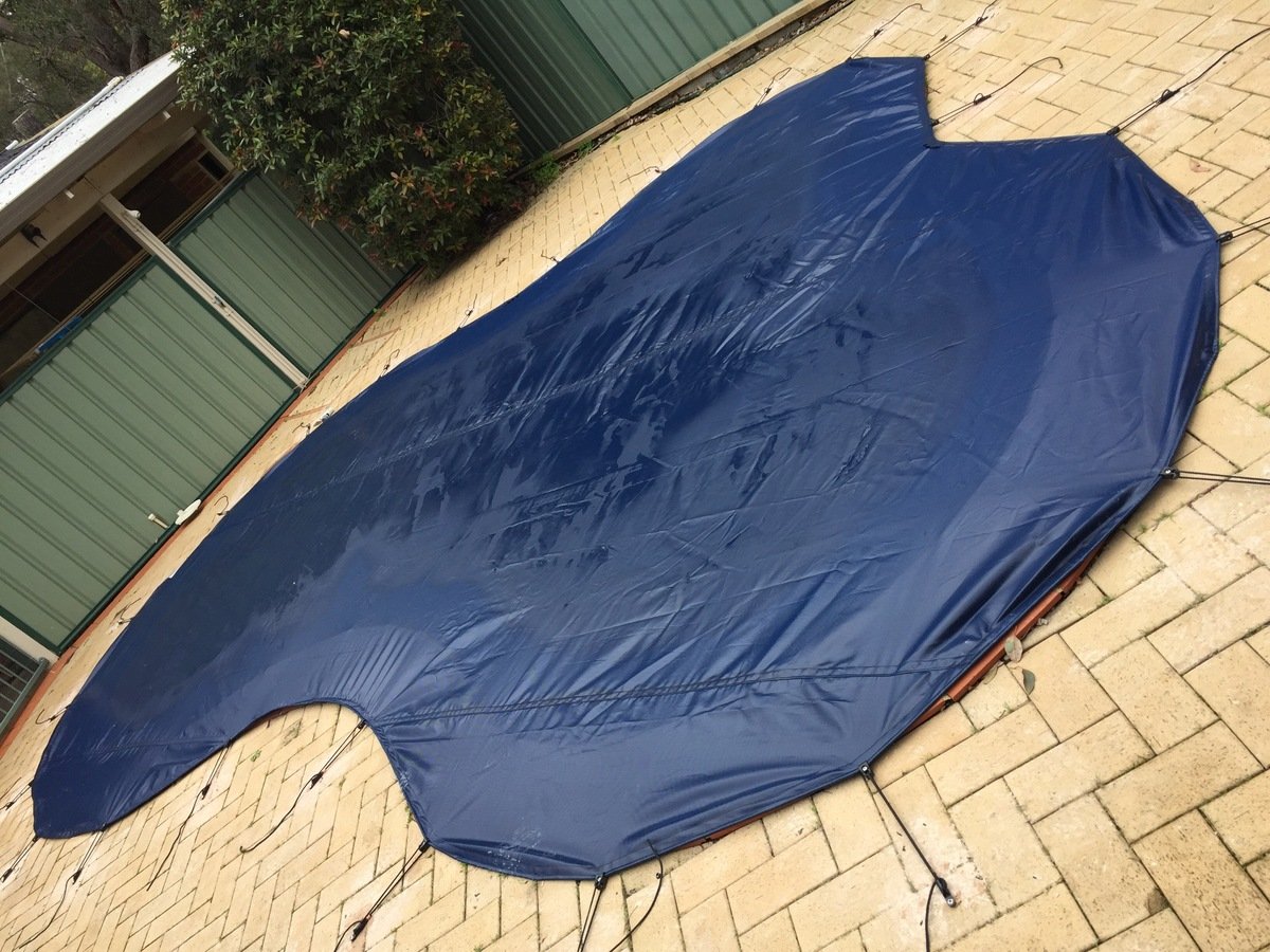  An interesting shape WinterKleen Blue installed in WA. 